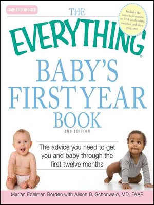 cover image of The Everything Baby's First Year Book